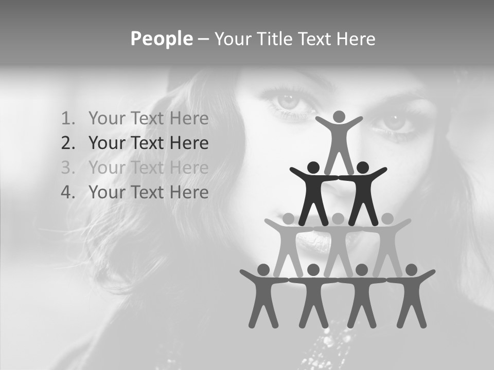 Beauty Sensuality Stage PowerPoint Template