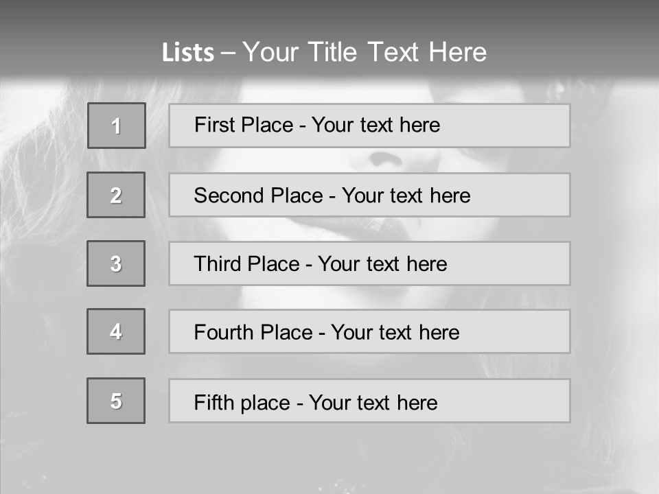 Beauty Y Glamour PowerPoint Template