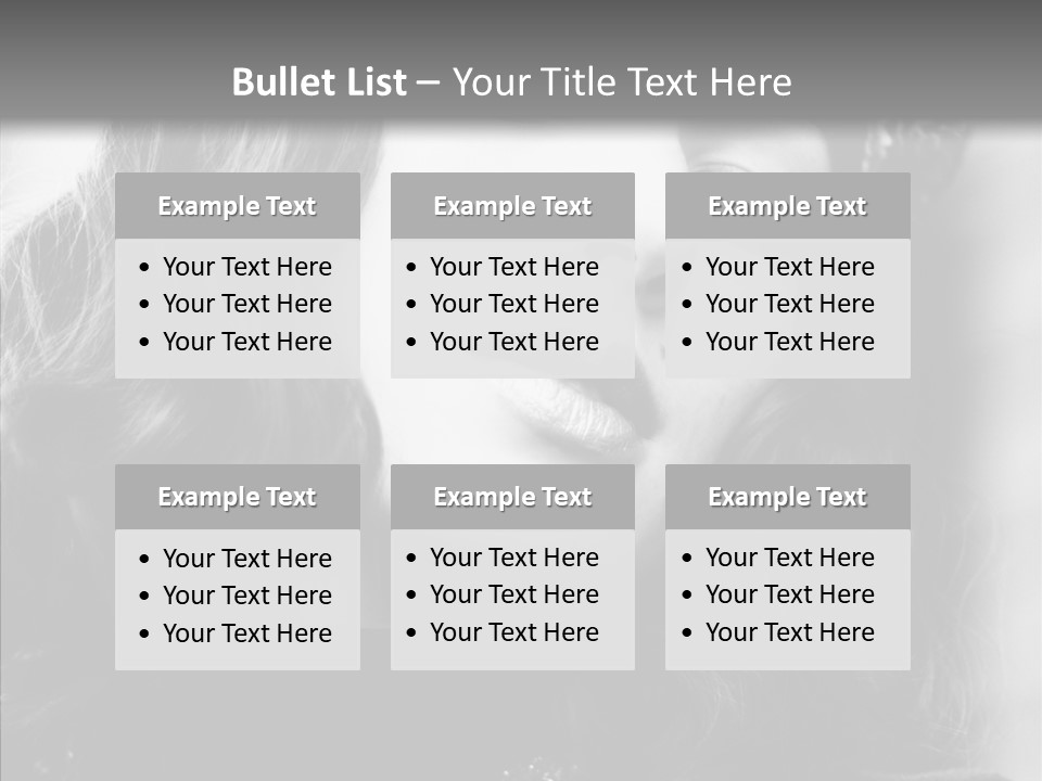 Beauty Y Glamour PowerPoint Template