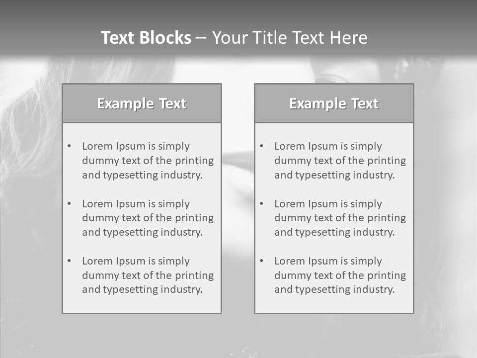 Beauty Y Glamour PowerPoint Template