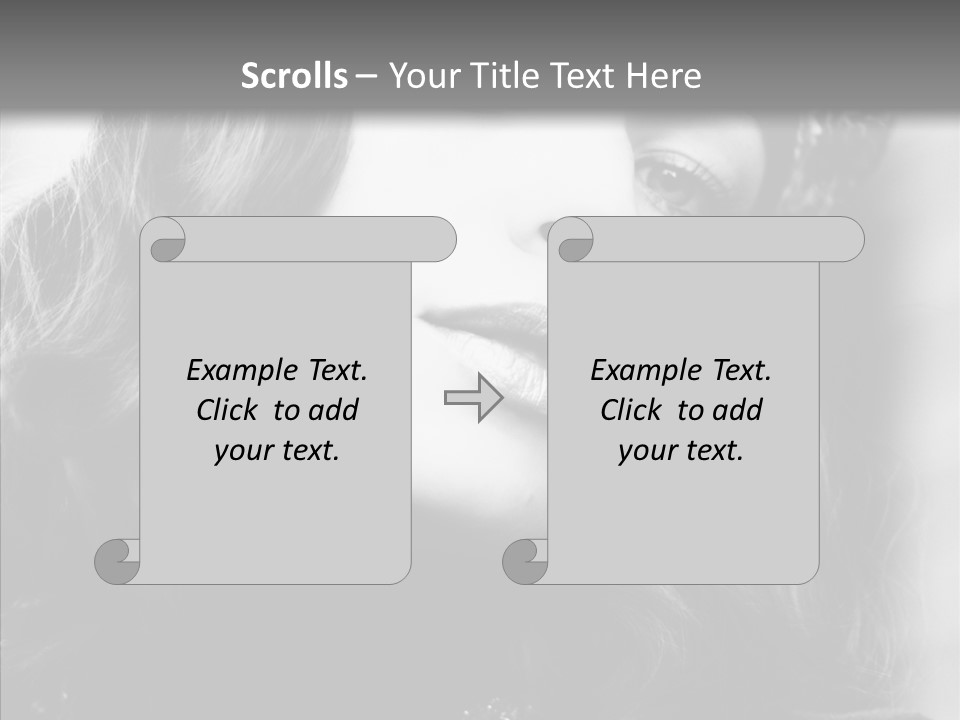 Beauty Y Glamour PowerPoint Template