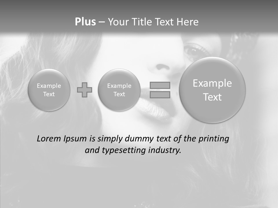 Beauty Y Glamour PowerPoint Template