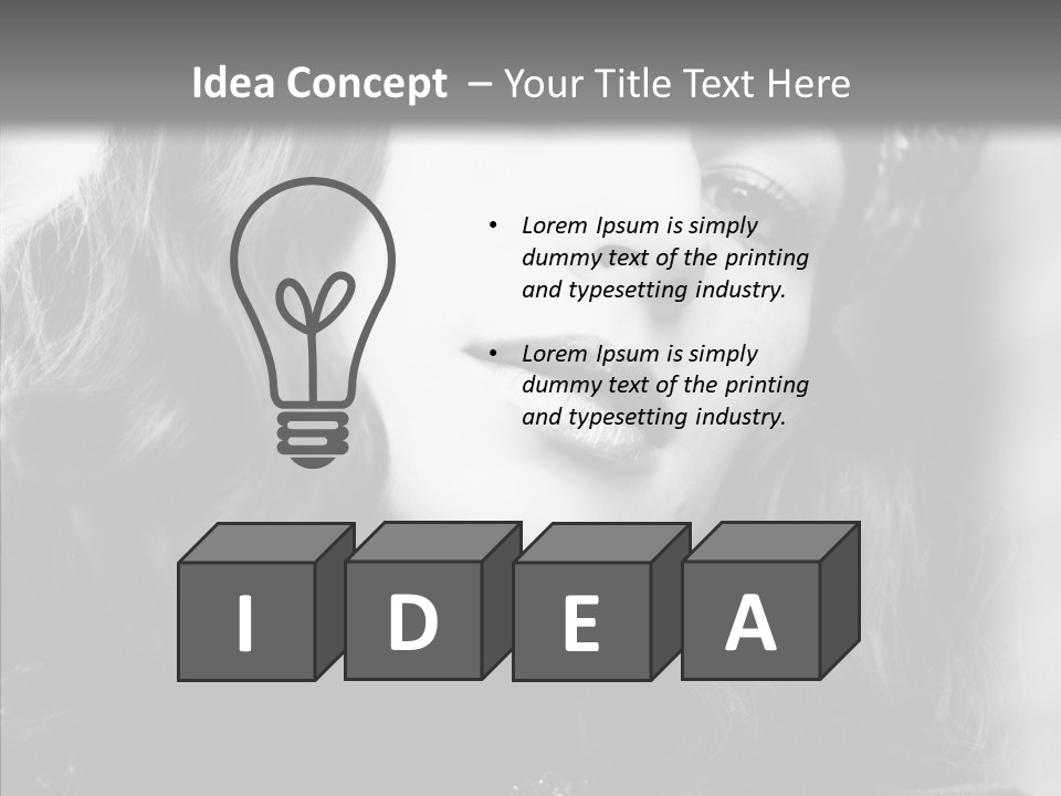 Beauty Y Glamour PowerPoint Template