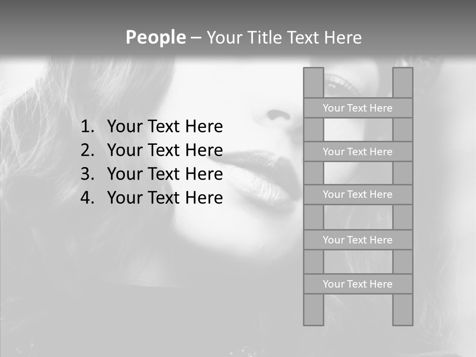 Beauty Y Glamour PowerPoint Template