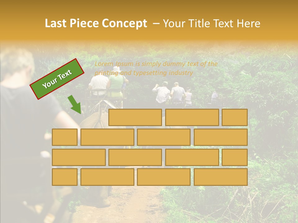 Destination Tourism Holiday PowerPoint Template