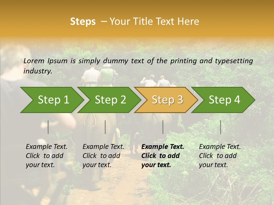 Destination Tourism Holiday PowerPoint Template