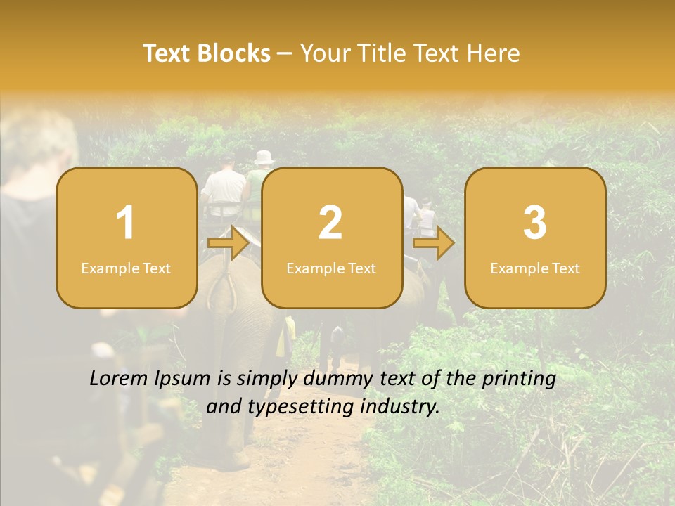 Destination Tourism Holiday PowerPoint Template