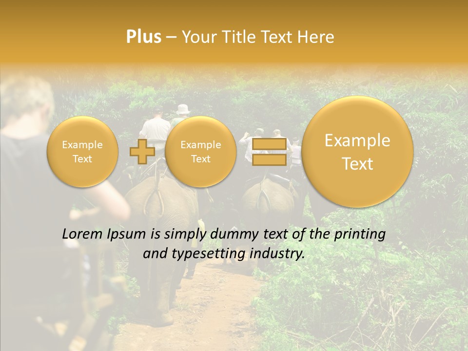 Destination Tourism Holiday PowerPoint Template