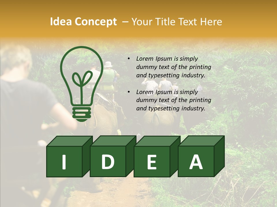 Destination Tourism Holiday PowerPoint Template