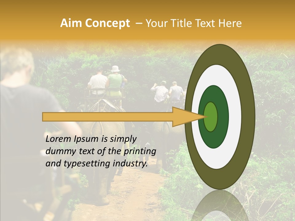 Destination Tourism Holiday PowerPoint Template