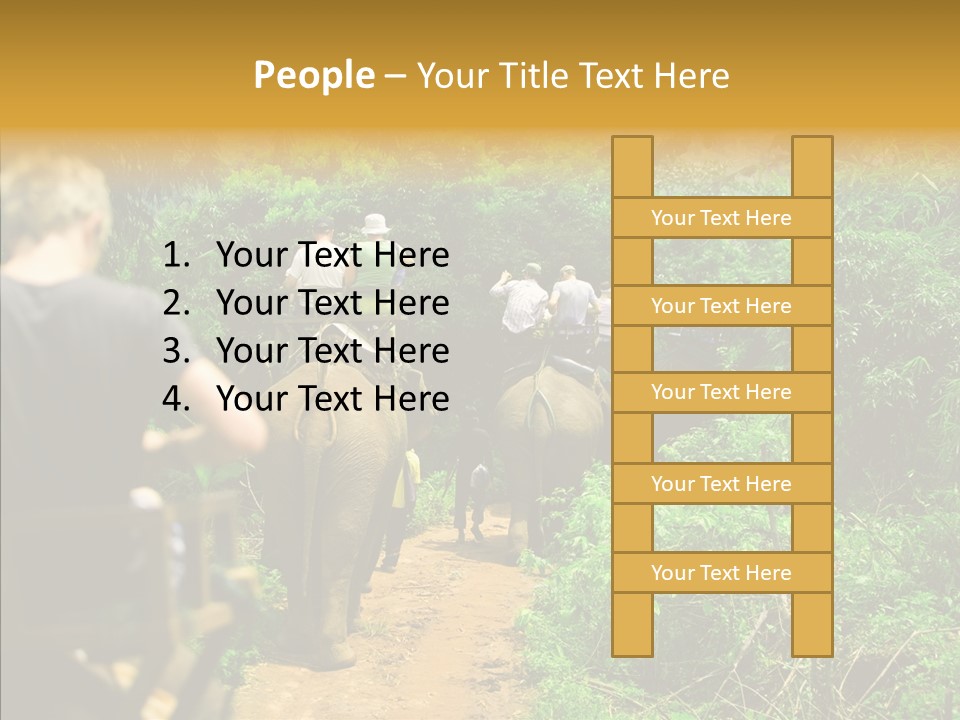 Destination Tourism Holiday PowerPoint Template