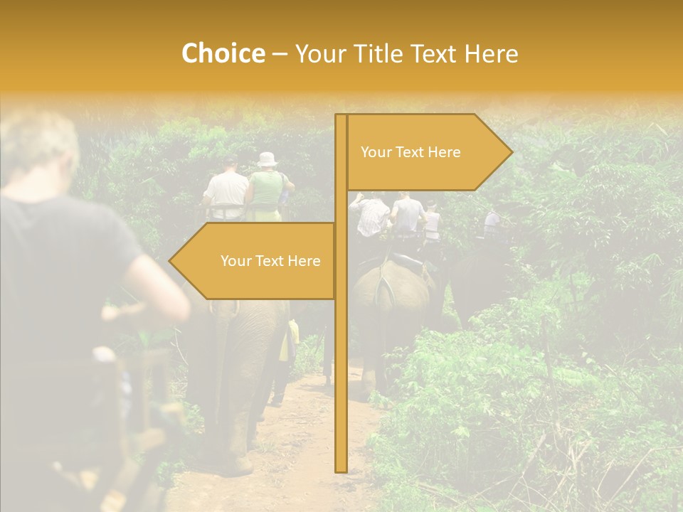 Destination Tourism Holiday PowerPoint Template