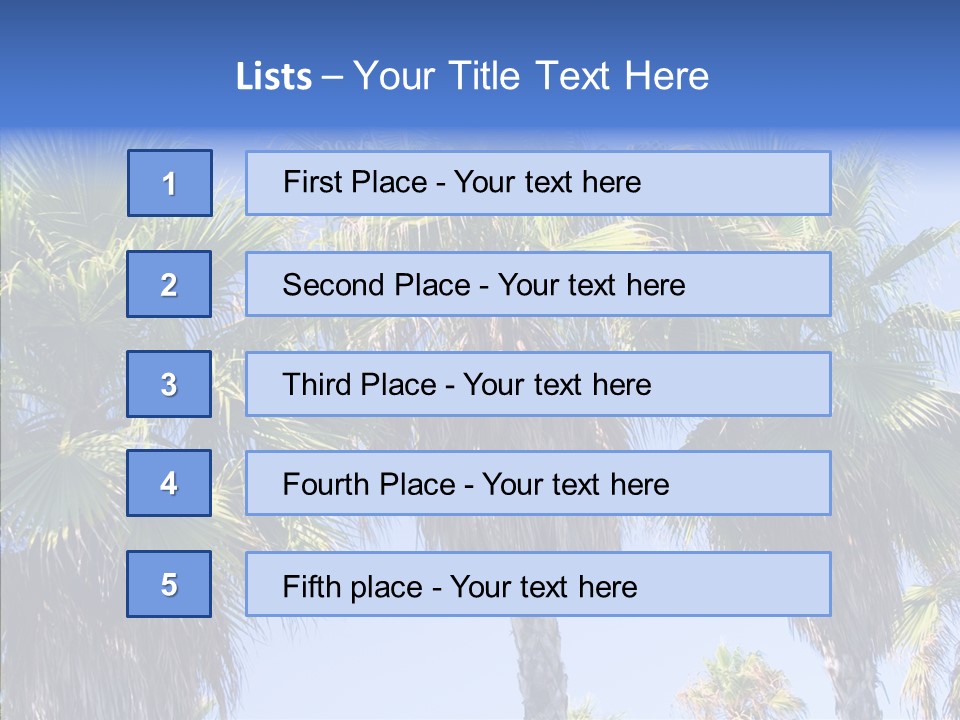 Coastal Weekend Los PowerPoint Template