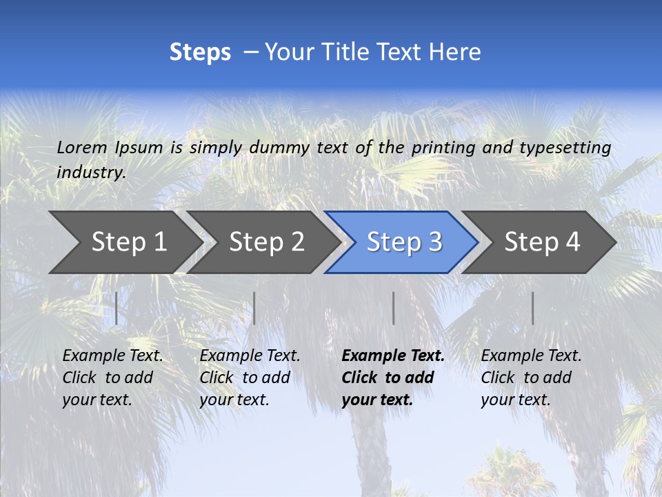 Coastal Weekend Los PowerPoint Template