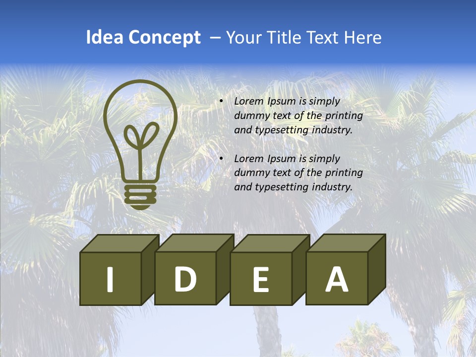 Coastal Weekend Los PowerPoint Template