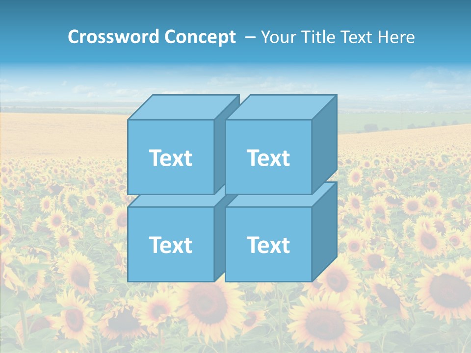Bright Field Perfection PowerPoint Template