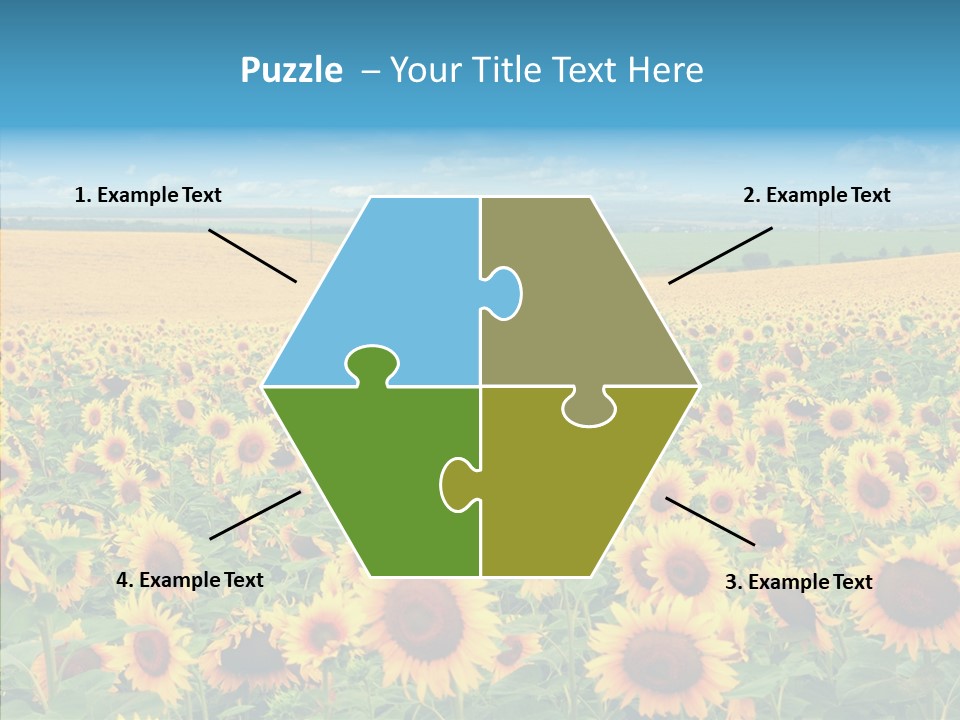 Bright Field Perfection PowerPoint Template