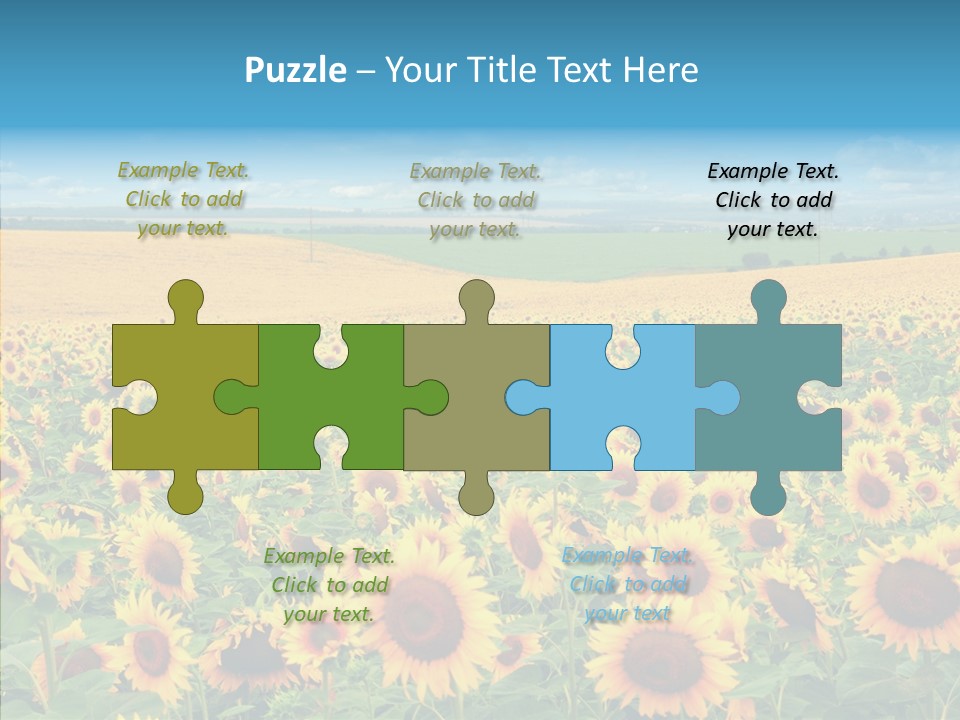 Bright Field Perfection PowerPoint Template