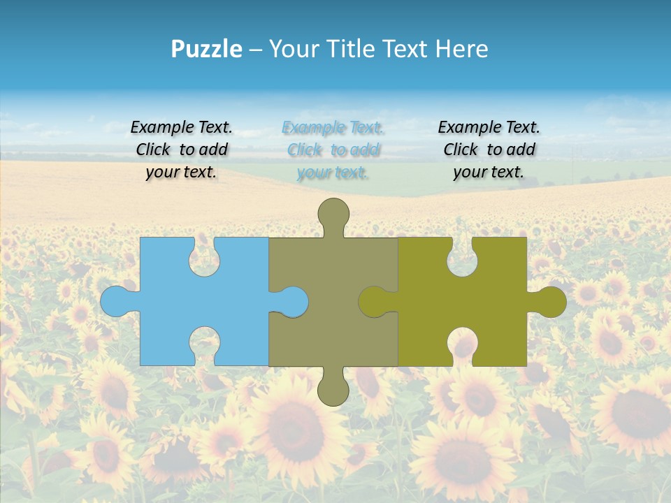 Bright Field Perfection PowerPoint Template