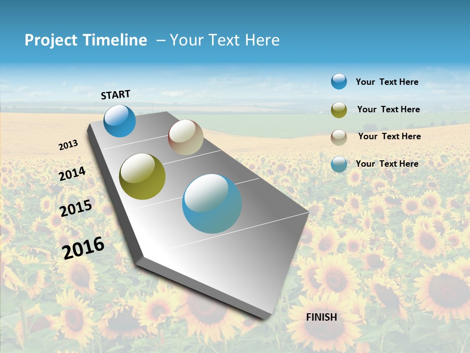 Bright Field Perfection PowerPoint Template