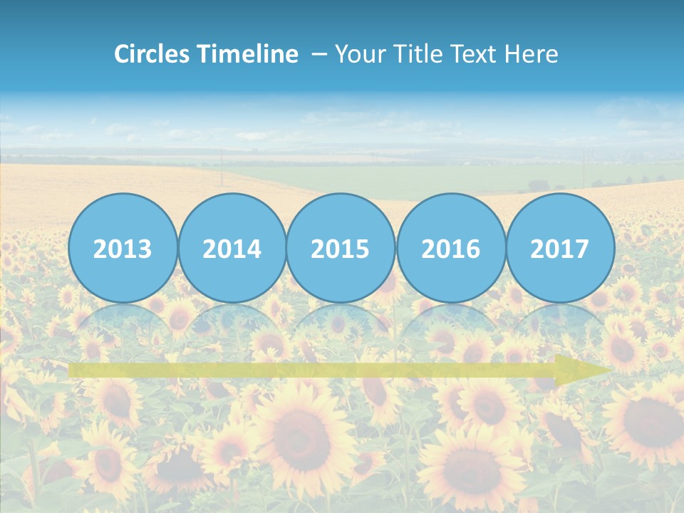 Bright Field Perfection PowerPoint Template