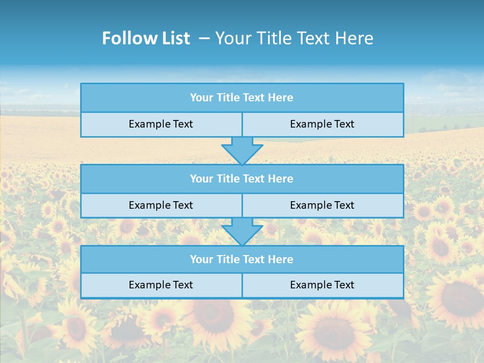Bright Field Perfection PowerPoint Template