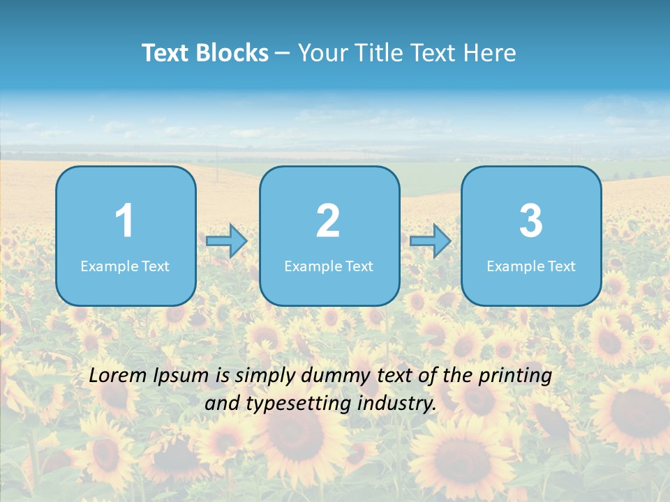 Bright Field Perfection PowerPoint Template
