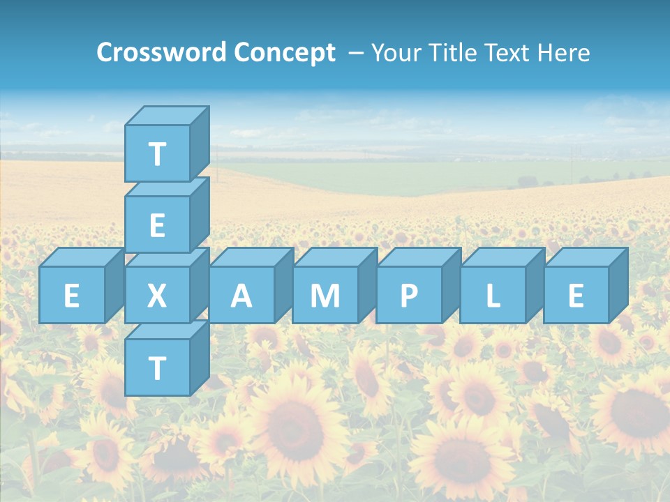 Bright Field Perfection PowerPoint Template