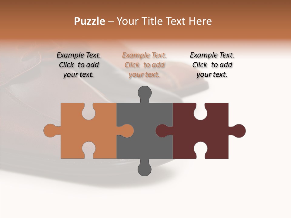 Businessmen Track Floor PowerPoint Template