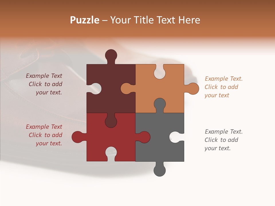 Businessmen Track Floor PowerPoint Template