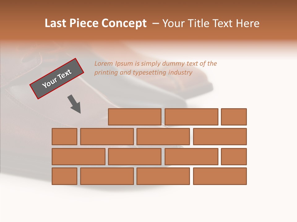 Businessmen Track Floor PowerPoint Template