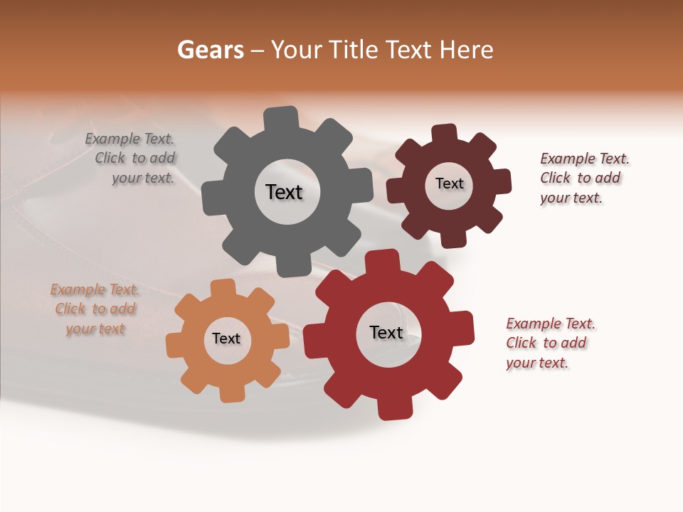 Businessmen Track Floor PowerPoint Template