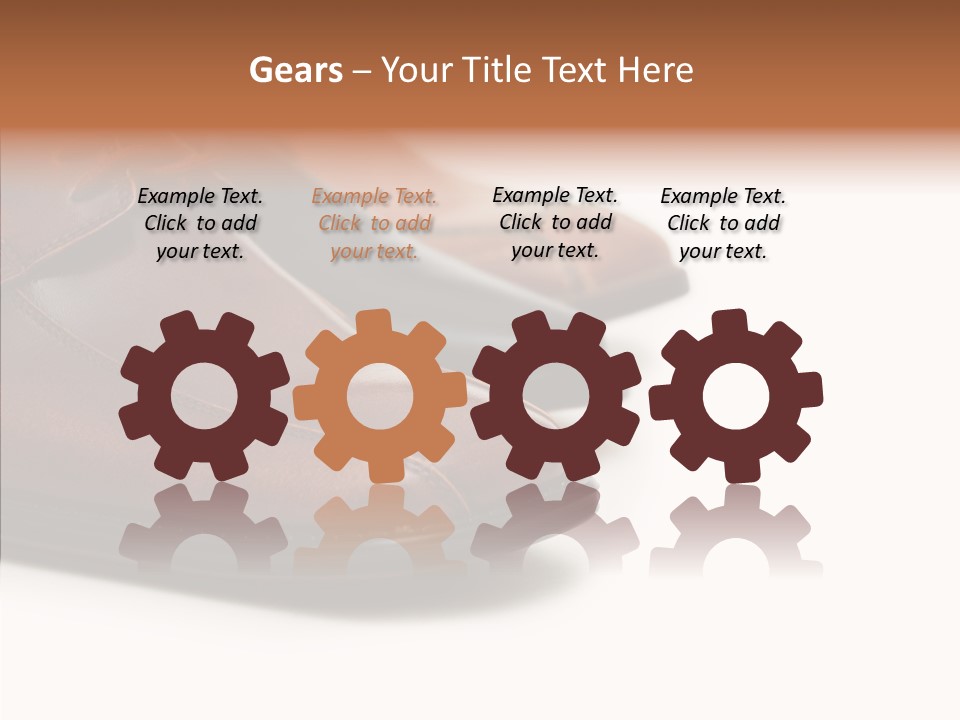 Businessmen Track Floor PowerPoint Template