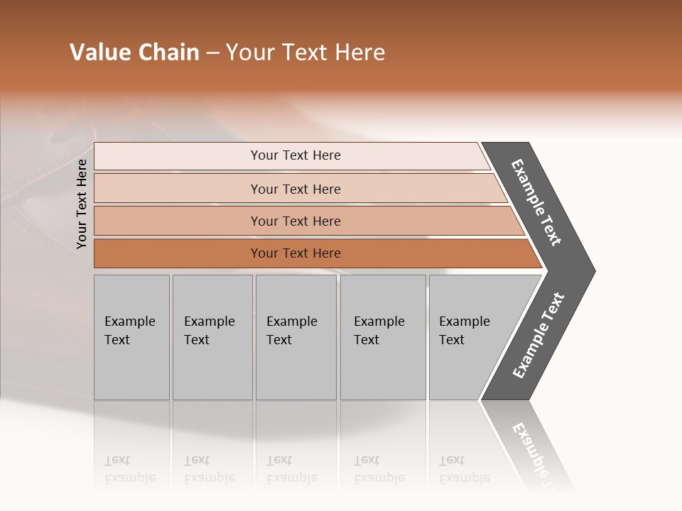 Businessmen Track Floor PowerPoint Template