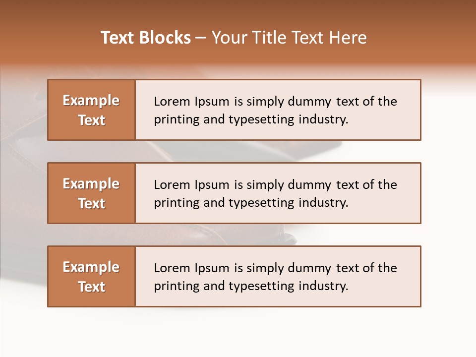 Businessmen Track Floor PowerPoint Template