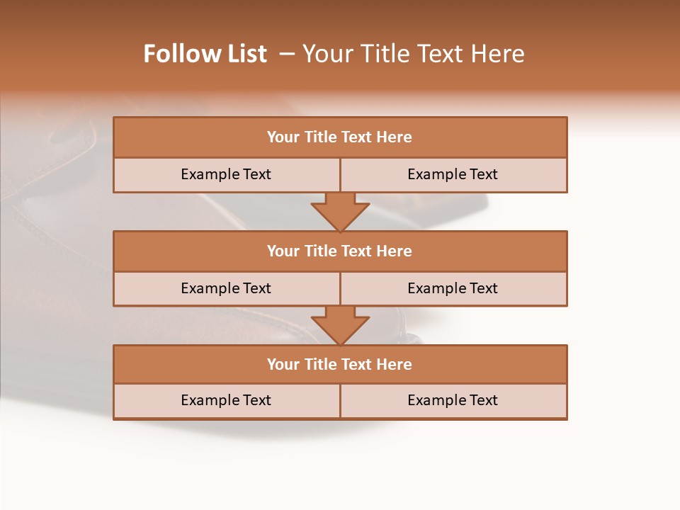 Businessmen Track Floor PowerPoint Template