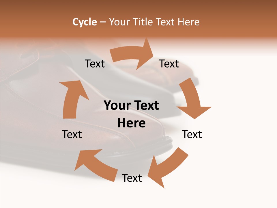 Businessmen Track Floor PowerPoint Template