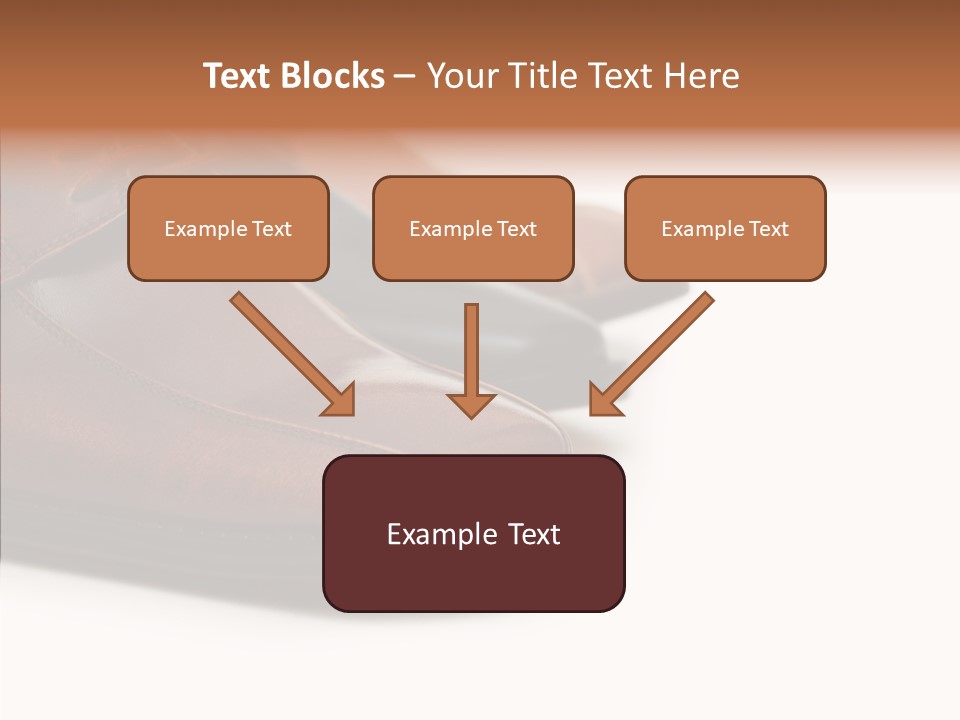 Businessmen Track Floor PowerPoint Template