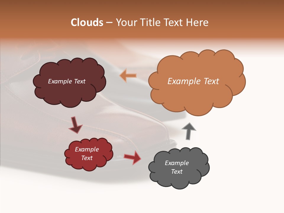 Businessmen Track Floor PowerPoint Template