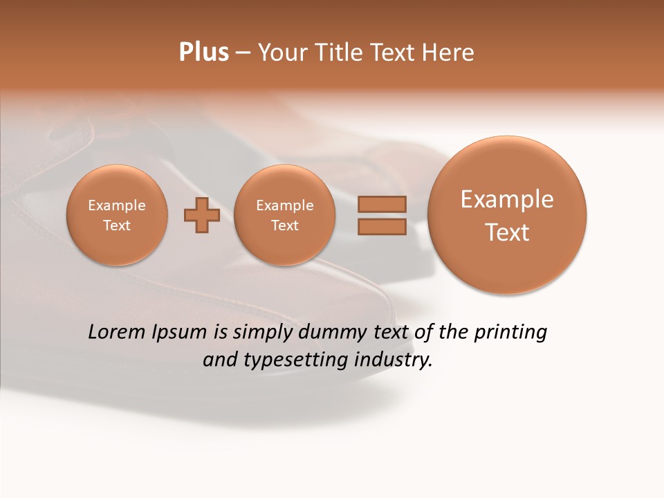 Businessmen Track Floor PowerPoint Template