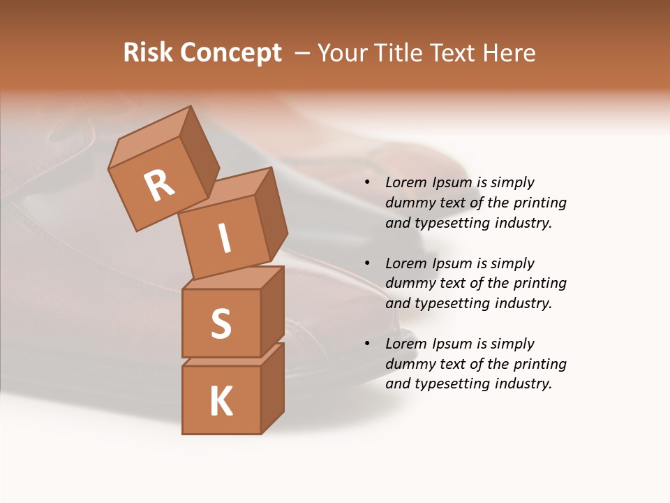 Businessmen Track Floor PowerPoint Template
