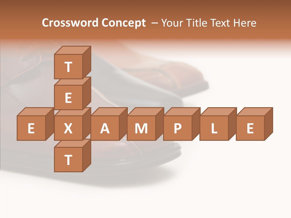 Businessmen Track Floor PowerPoint Template