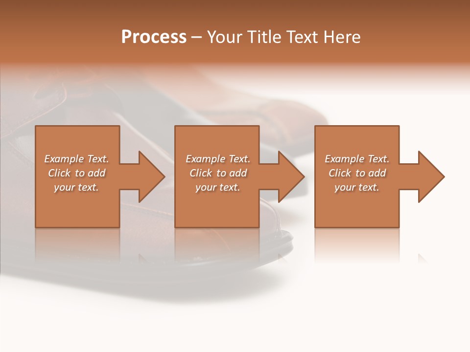 Businessmen Track Floor PowerPoint Template