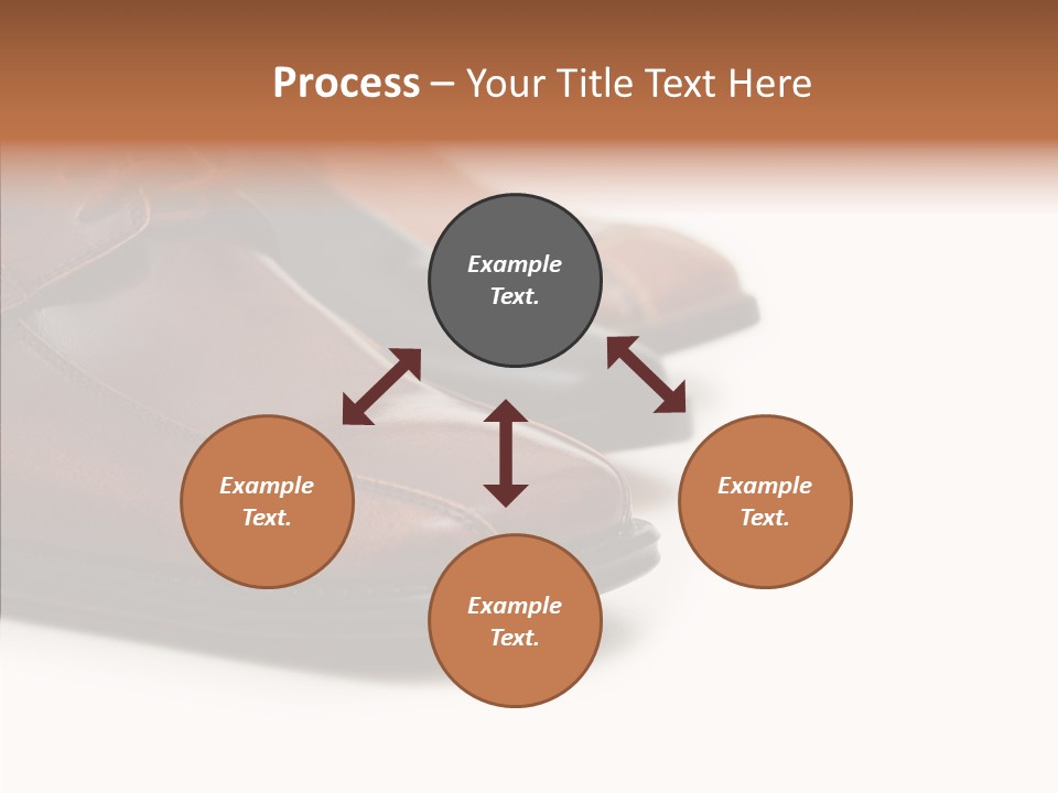 Businessmen Track Floor PowerPoint Template