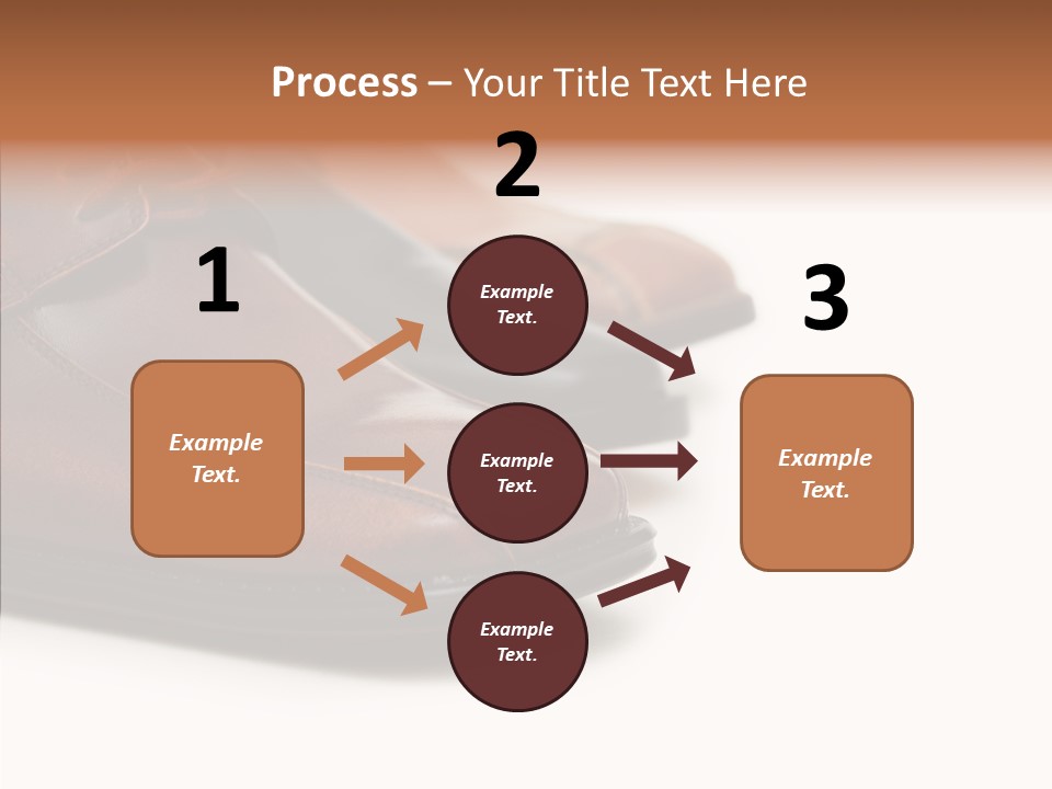 Businessmen Track Floor PowerPoint Template