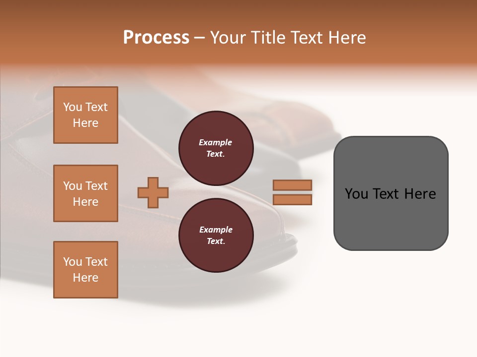 Businessmen Track Floor PowerPoint Template