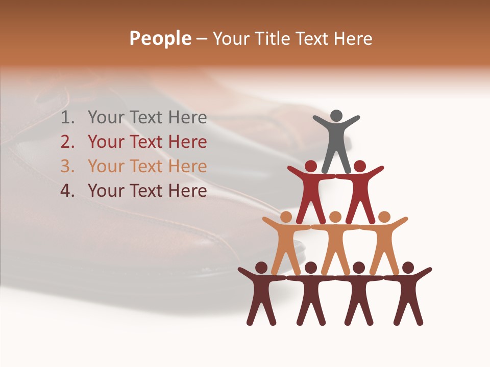 Businessmen Track Floor PowerPoint Template