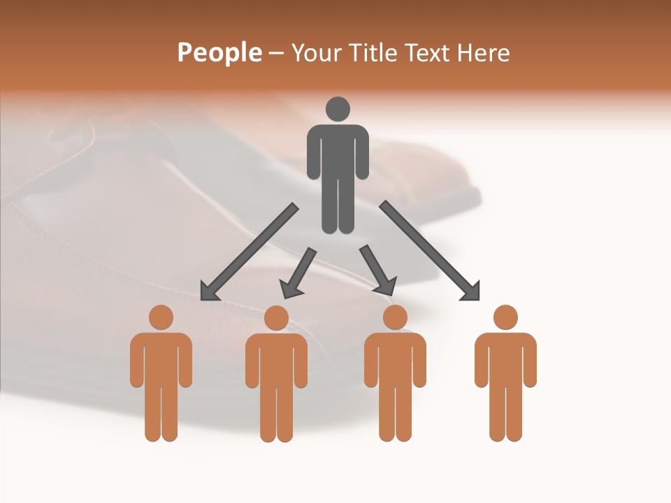 Businessmen Track Floor PowerPoint Template