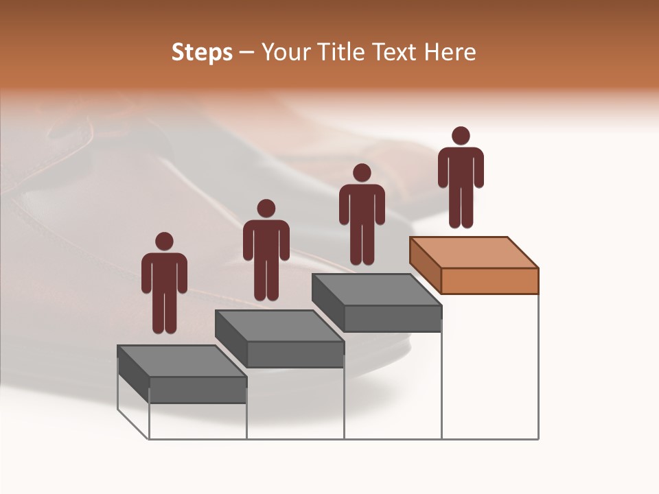 Businessmen Track Floor PowerPoint Template