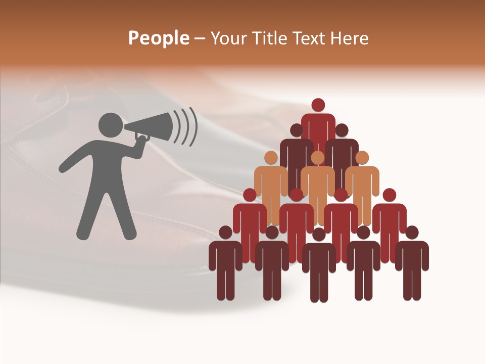 Businessmen Track Floor PowerPoint Template